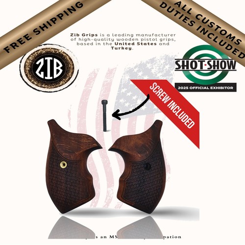 Zib grips wooden series - wooden, pistol